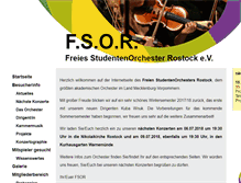 Tablet Screenshot of fsor.de